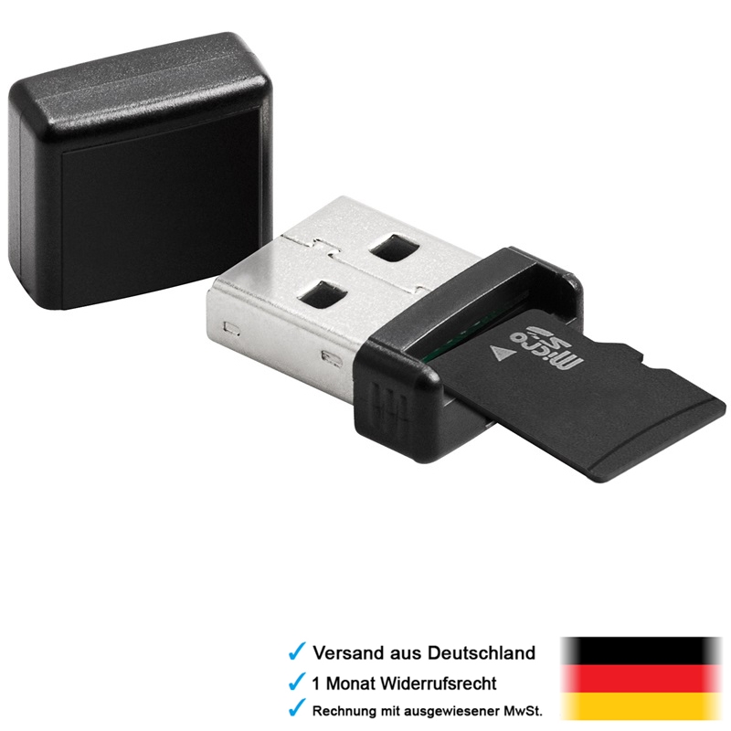 2.0 USB Mini Adapter für Micro SD SDHC SDXC Karte Kartenleser kleine Mac Windows eBay 2.0 USB Mini Adapter für Micro SD SDHC SDXC Karte Kartenleser kleine Mac Windows eBay